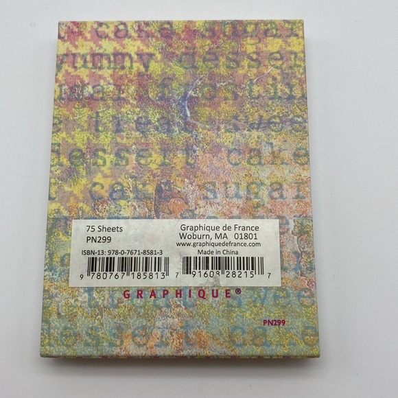 Decorative Mini Cupcake Decoration Notepad Magnetic Closure FREE W/ $36 purchase - Picture 5 of 11